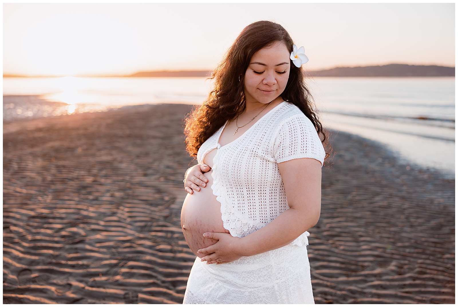 Pregnancy Photos at Dash Point Beach Park